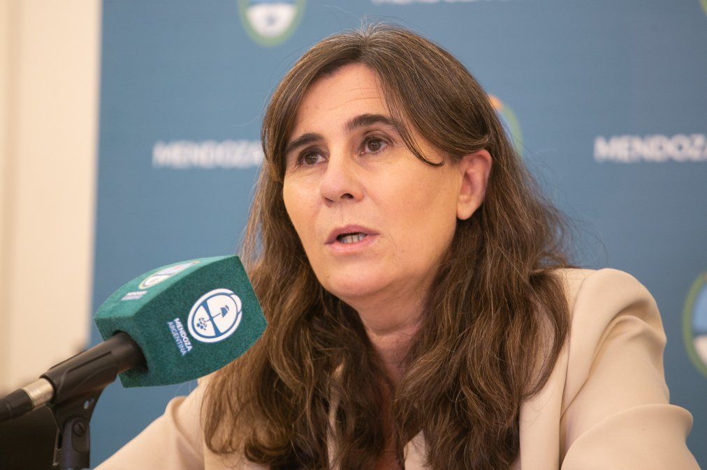Ana María Nadal, ministra de Salud de Mendoza.