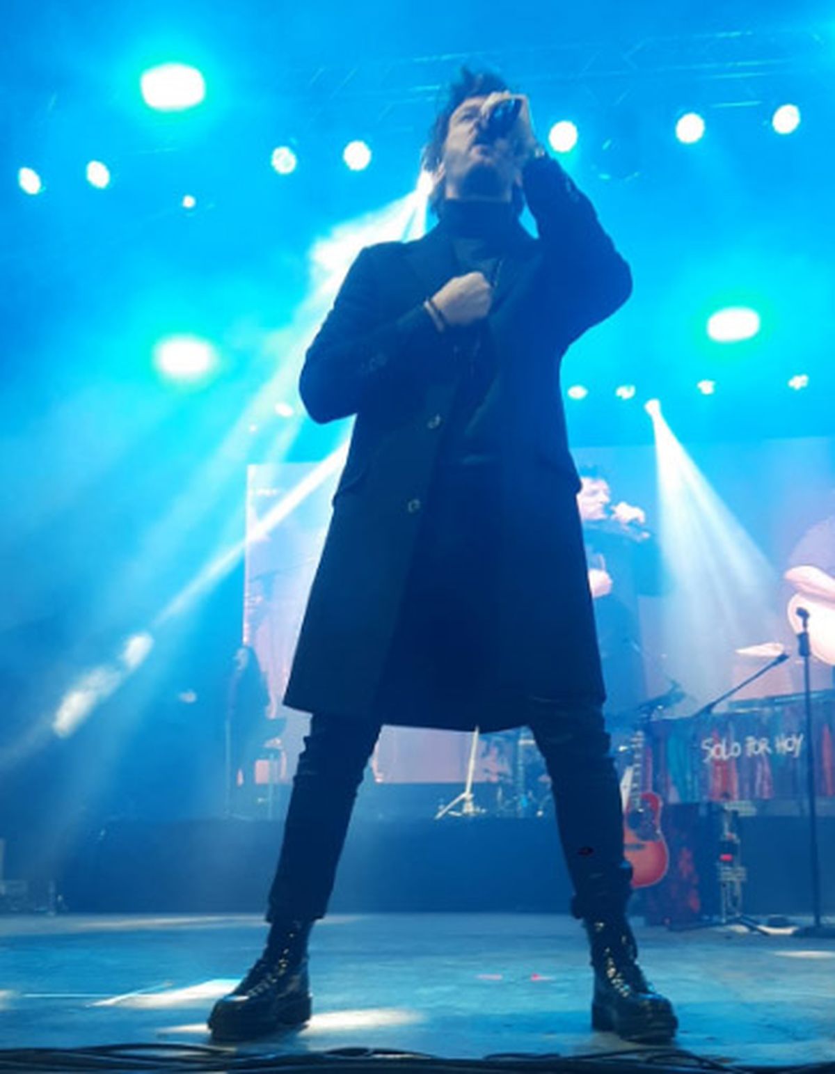 Axel se lució en La Fiesta de la Nieve.