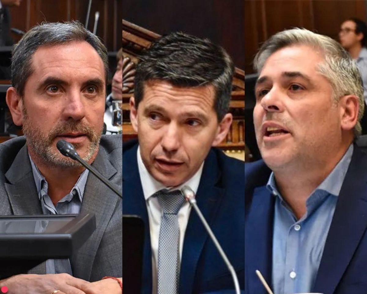 Jorge Difonso (LAUM), Andrés "Peti" Lombardi (UCR) y Germán Gómez (PJ). Tres legisladores en distintos puntos del tablero político donde se discute la lucha antigranizo. Jorge Difonso (LAUM), Andrés "Peti" Lombardi (UCR) y Germán Gómez (PJ). Tres legisladores en distintos puntos del tablero político donde se discute la lucha antigranizo.
