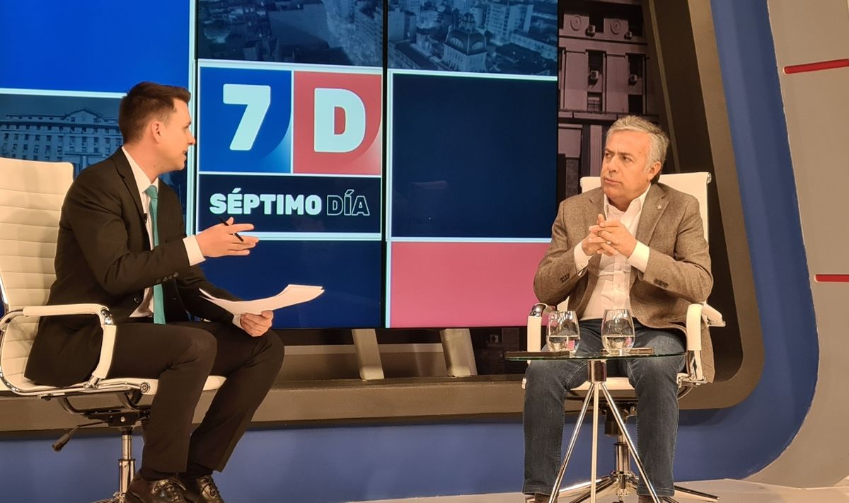 Cornejo visitó Séptimo Día y recordó cómo fue el proceso para expropiar una parte de Penitentes durante su gestión. Ahora se demoraron mucho, dijo.&nbsp; 