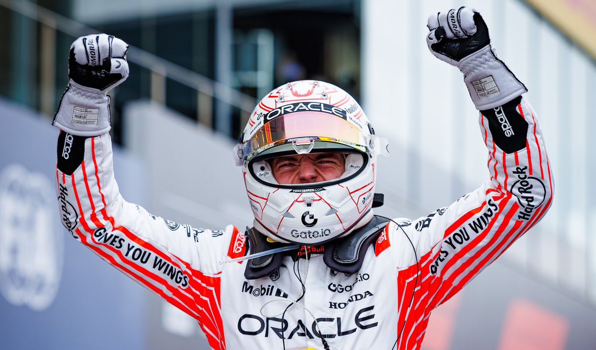 Verstappen dominó en Japón.