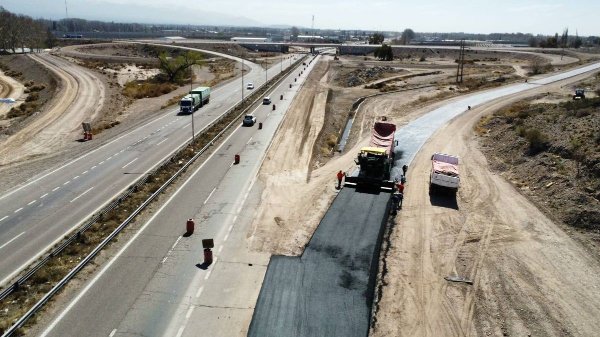 Las autoridades de Vialidad nacional confirmaron los nuevos desvíos en el empalme de la ruta 40 con la 7.