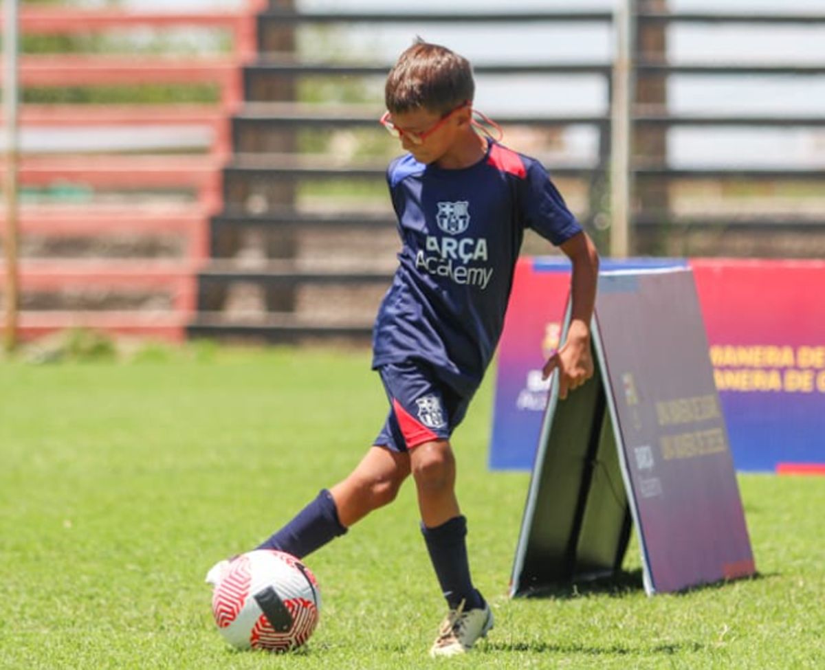 Es la segunda vez que Barça Academy llega a Mendoza.