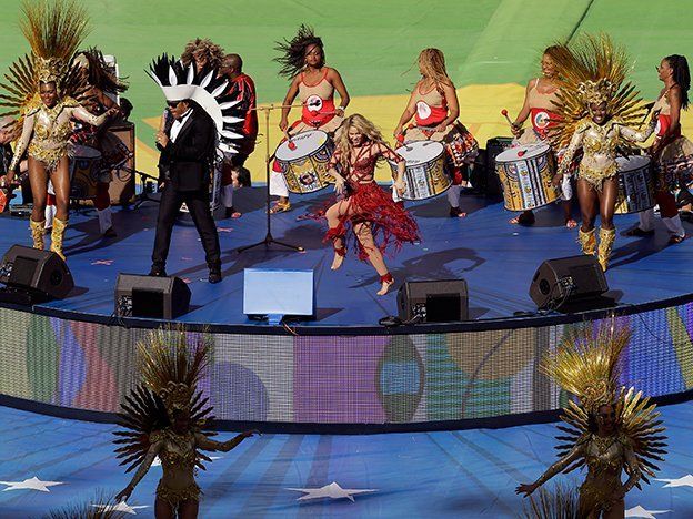 Brasil despidió su Mundial con Shakira y Santana