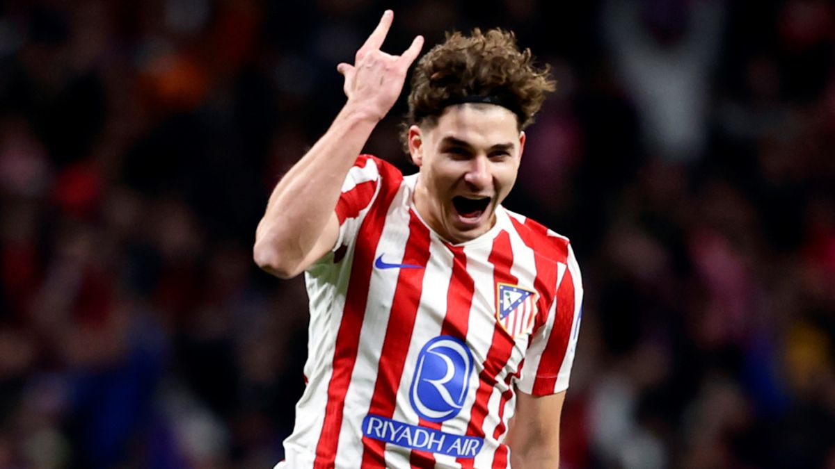 Champions League: Julián Álvarez marcó en la victoria del Atlético de Madrid ante el Inter