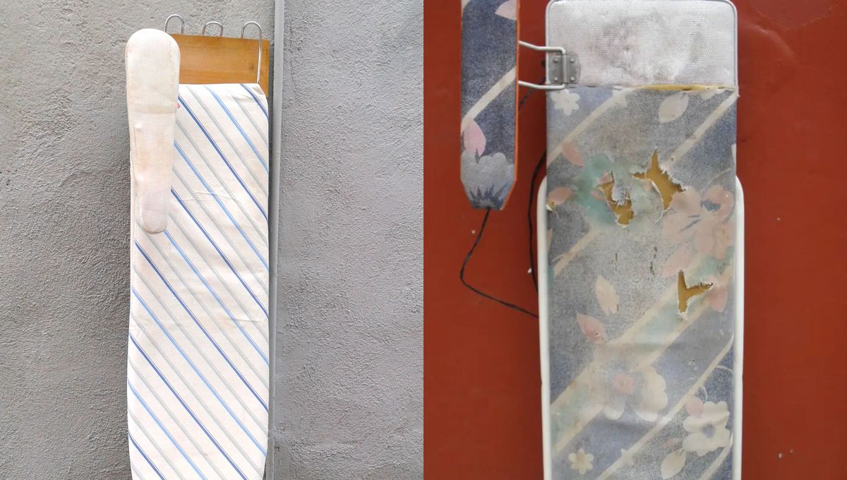Con un DIY artesanal: cómo cambiar la tela y espuma de tu tabla de planchar la ropa