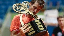 Guido Pella consiguió su primer título ATP en el Abierto de San Pablo