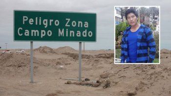 Un joven peruano murió al pisar una mina en la frontera con Chile