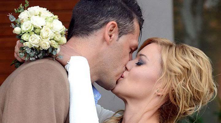 La mujer de Demichelis reveló una hermosa noticia