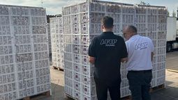 La AFIP y Aduanas inspeccionan una exportación de ajos floja de papeles.