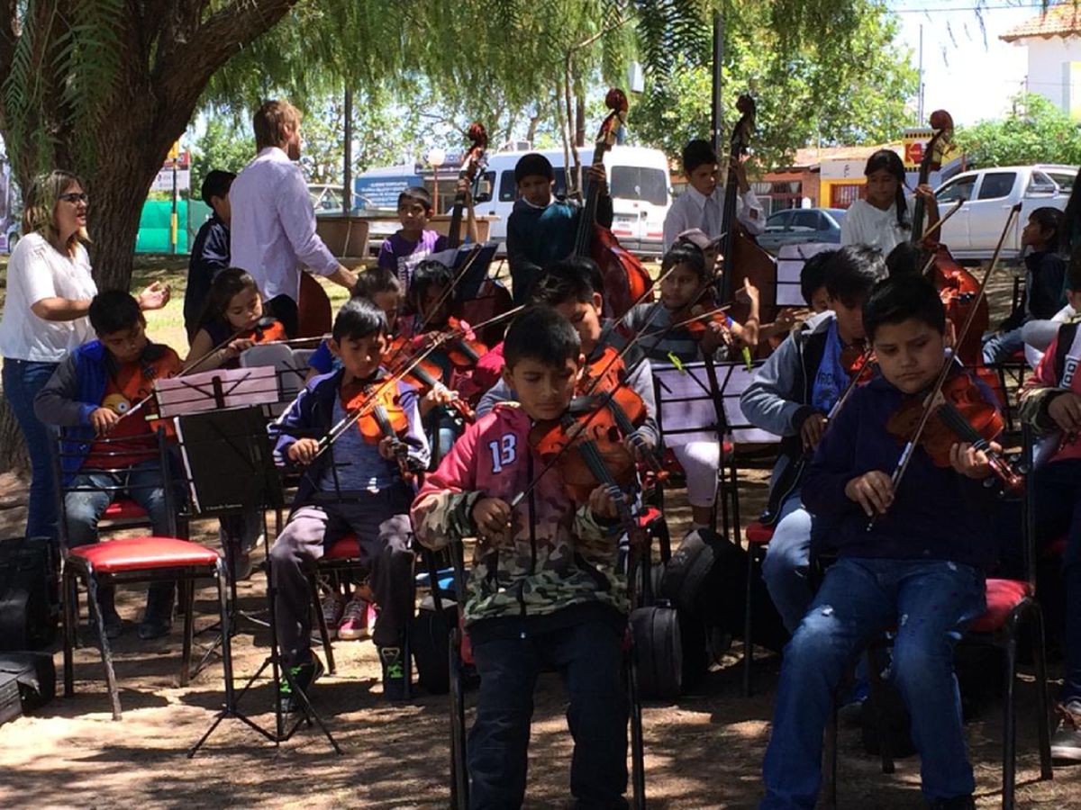 El Programa de Orquestas y Coros infantiles y juveniles integra a más de 850 chicos de diferentes rincones de Mendoza.