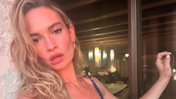 Dónde está la película Rebeca de Lily James