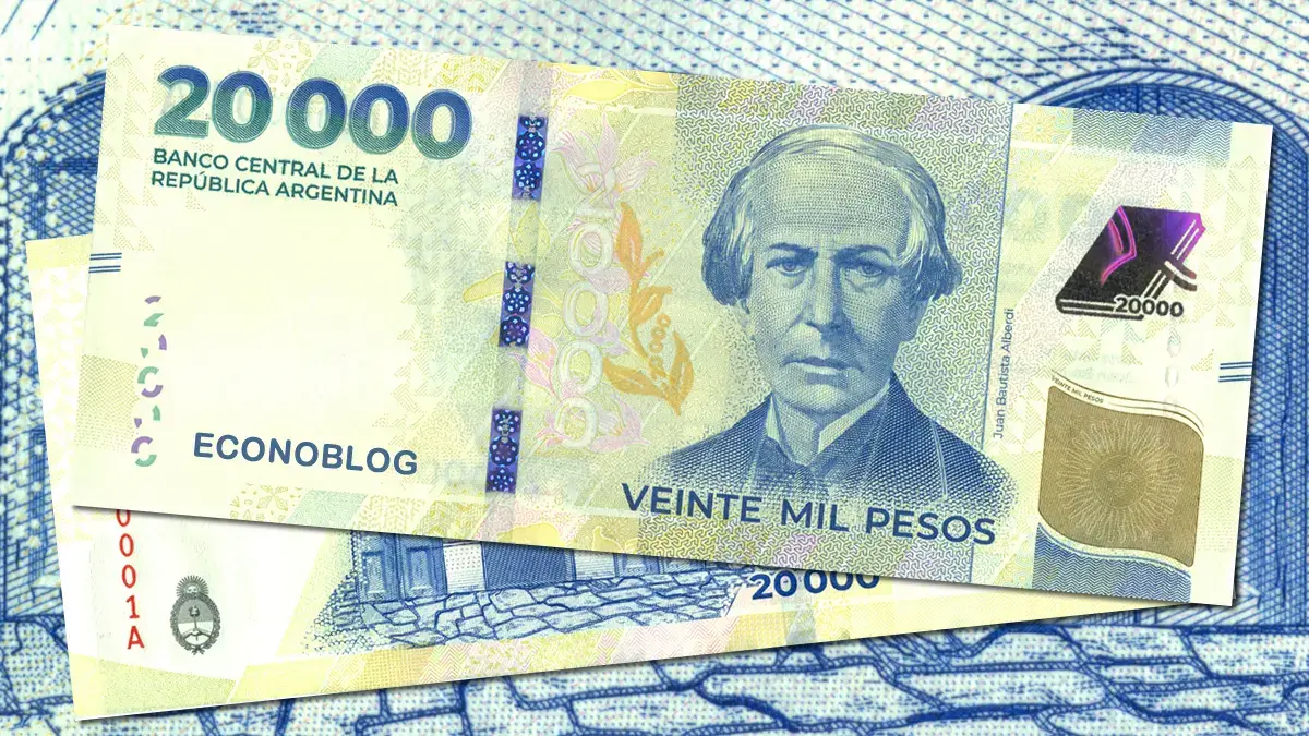 El billete de $20.000 presenta problemas en cajeros automáticos.