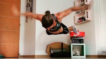 El duro ejercicio de Paula Pareto para 