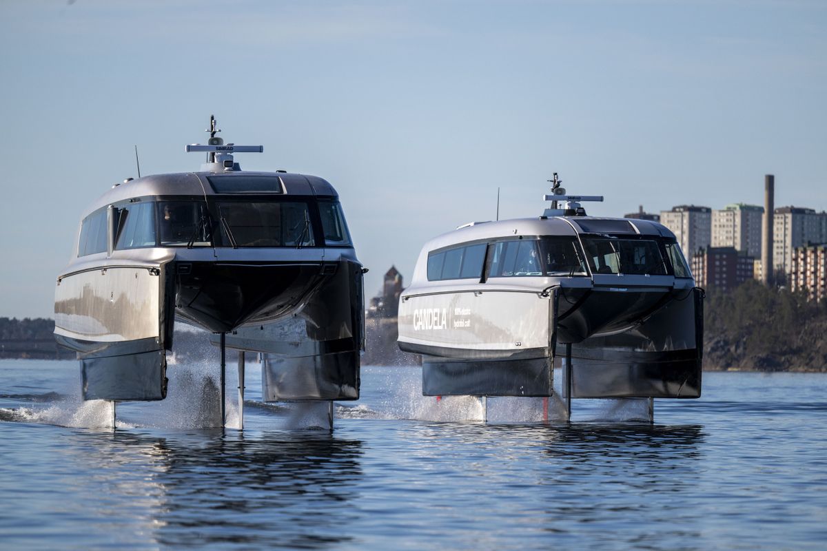 Noruega prepara un bote volador eléctrico