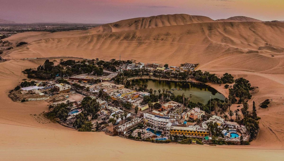 Un manantial subterráneo formó en el desierto el oasis más hermoso del mundo
