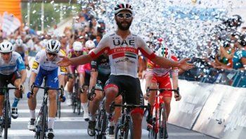 Gaviria, un misil en la Vuelta a Burgos