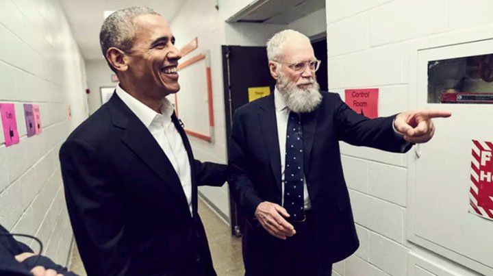 Obama será el primer invitado del programa de Letterman