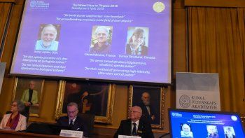 El Nobel de Física fue para tres pioneros del láser