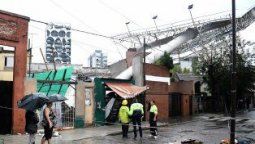 Dos personas murieron como consecuencia del temporal en Buenos Aires
