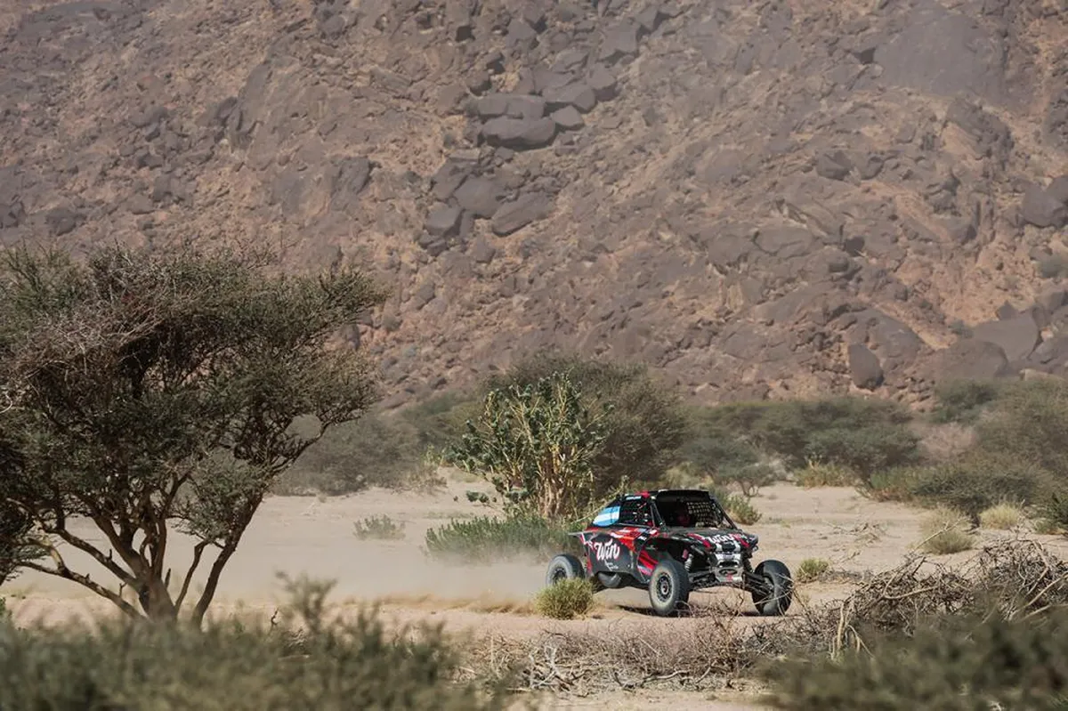 Nicolás Cavigliasso lidera el Rally Dakar 2025.