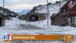Reapertura del Paso Internacional Cristo Redentor