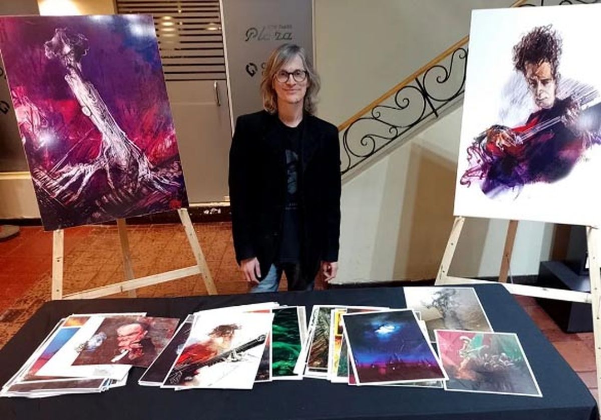 Andrés Casciani y sus obras. Andrés Casciani y sus obras.