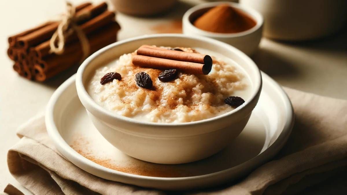 Recetas: arroz con leche y pasas al ron. Foto: gentileza hambrientamente. Recetas: arroz con leche y pasas al ron. Foto: gentileza hambrientamente.