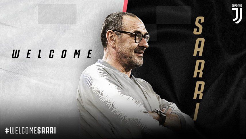Sarri es el nuevo entrenador de la Juventus