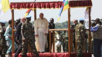 El Papa pidió unidad a la República Centroafricana para superar el conflicto