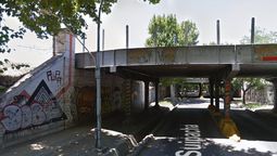 La zona vandalizada por dos jóvenes mujeres que pintaron grafitis. Imagen ilustrativa.