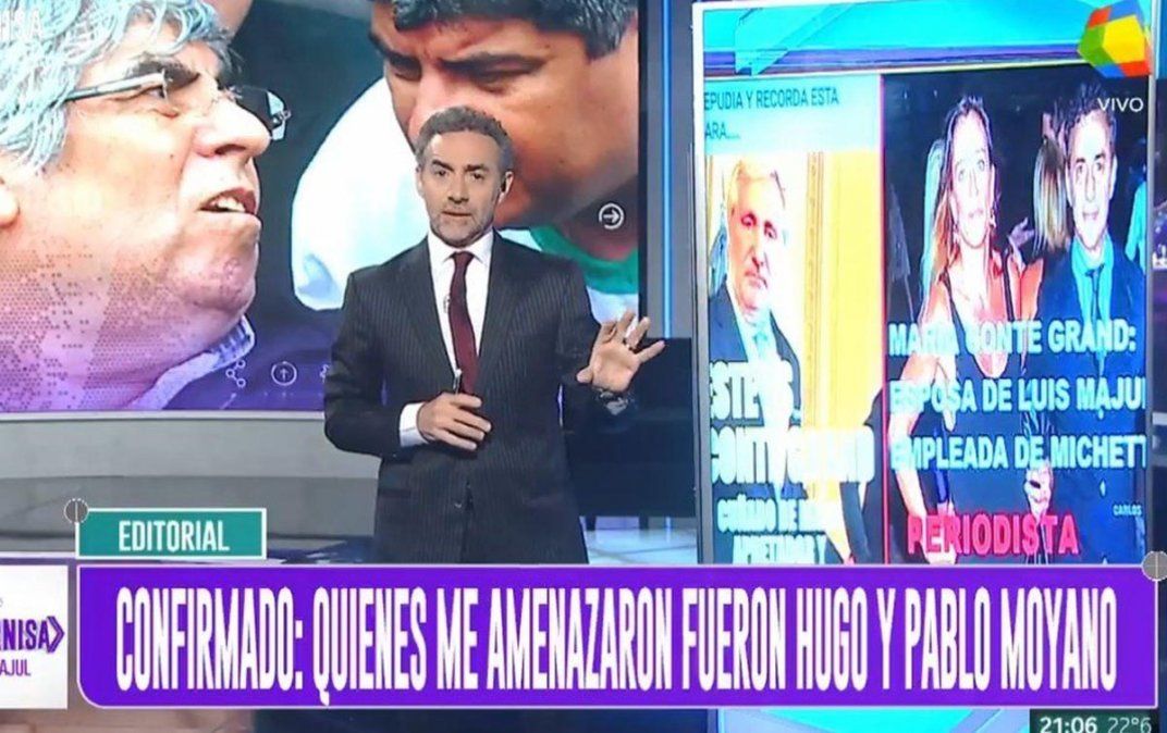 Archivaron denuncia de Luis Majul contra Pablo Moyano