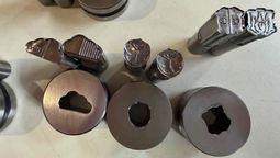 Las piezas con las que fabricaban éxtasis.