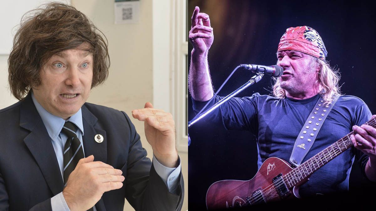 Lo ubicaron. Milei, cover de Panic show y la dura respuesta de La Renga.