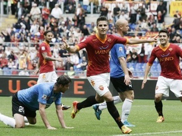 Lamela y Osvaldo marcaron en la goleada de Roma ante Novara