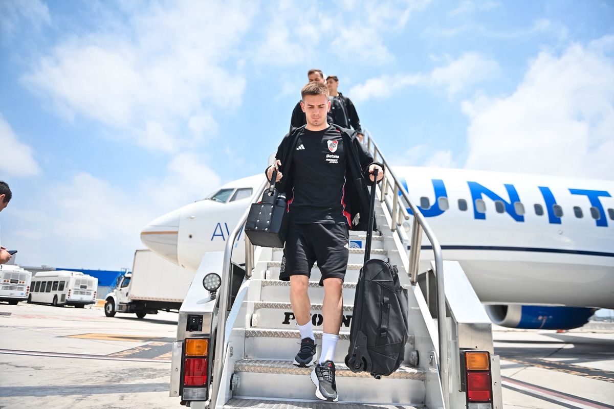 River ya está en Seattle para enfrentar a Inter de Milán en busca de la clasificación a los octavos del Mundial de Clubes.