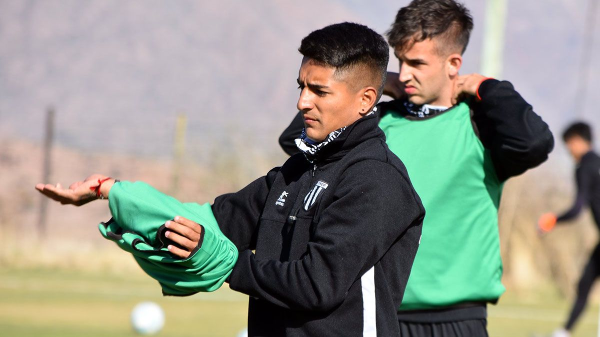 El chiche Cortés sería titular ante el Tomba. Foto: gentileza Prensa Gimnasia y Esgrima.