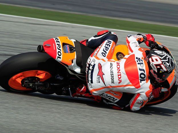 Moto GP: Márquez, el más rápido en los entrenamientos