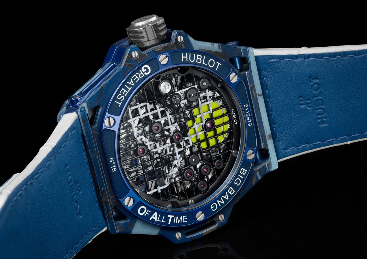 Hublot confeccion&oacute; una pieza artesanal para Novak Djokovic.