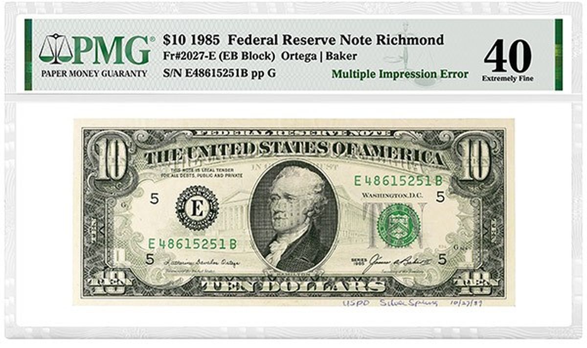 Numismática: los coleccionistas de monedas y billetes más afortunados desean tener estos 10 dólares. Numismática: los coleccionistas de monedas y billetes más afortunados desean tener estos 10 dólares.