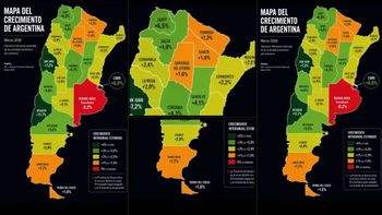 Escándalo por un mapa falso y erróneo que compartió Milei y se viralizó Escándalo por un mapa falso y erróneo que compartió Milei y se viralizó