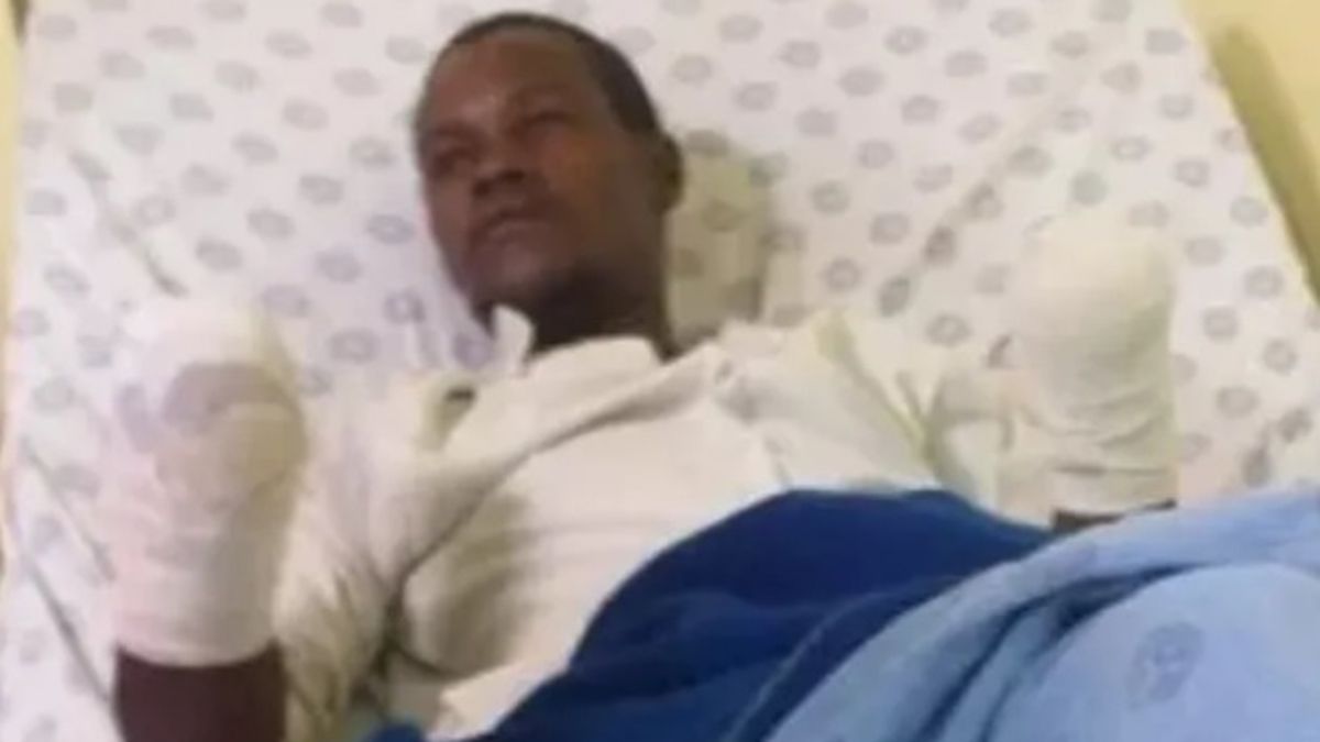 El joven al que el pastor le cortó las manos salvó milagrosamente su vida ya que por la práctica perdió mucha sangre. El joven al que el pastor le cortó las manos salvó milagrosamente su vida ya que por la práctica perdió mucha sangre.