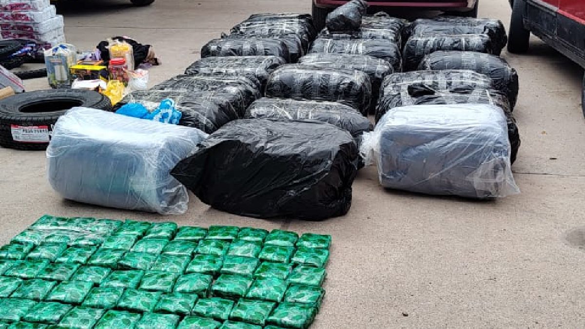 El secuestro de las hojas de coca en Lavalle. El secuestro de las hojas de coca en Lavalle.