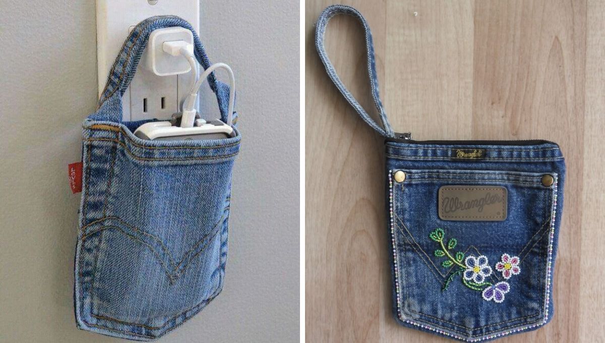 Reciclaje de jeans. Reciclaje de jeans.