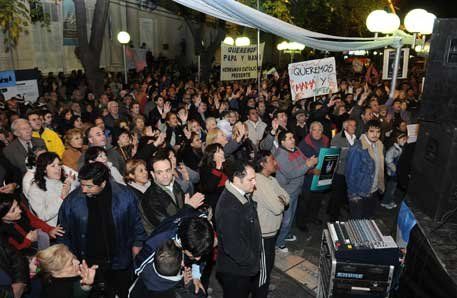 La comunidad evangélica se manifestó en contra del matrimonio gay en Mendoza