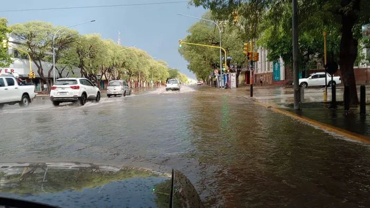 D&iacute;as de lluvia se viven en Mendoza.