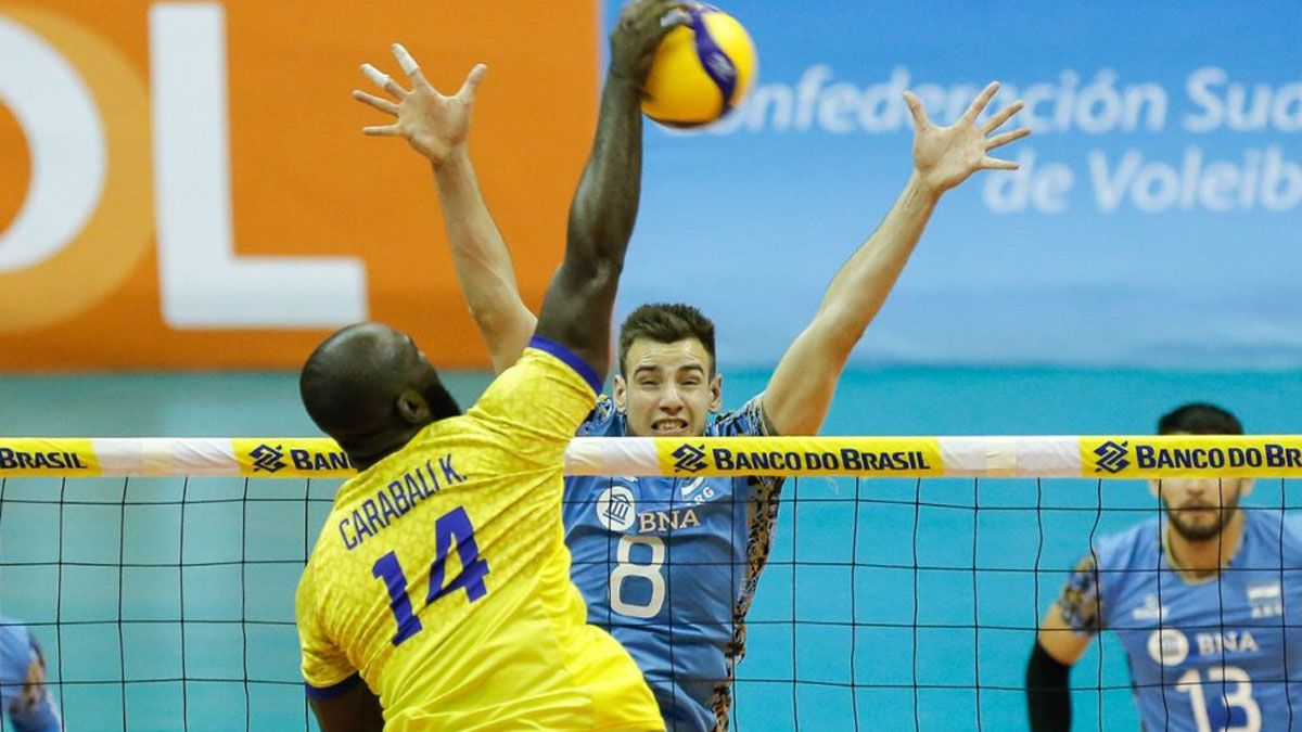 Agustín Loser fue figura en el gran triunfo de Argentina