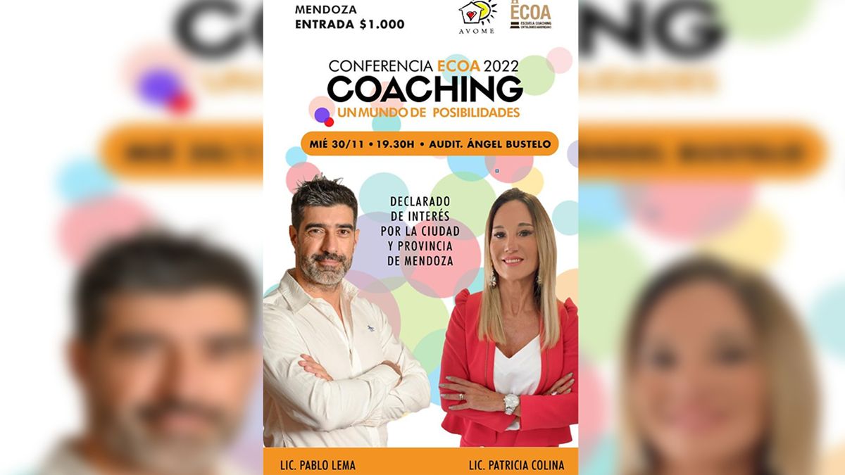 lla licenciada Patricia Colina y el licenciado Pablo Lema, quienes llevarán a cabo la conferencia.