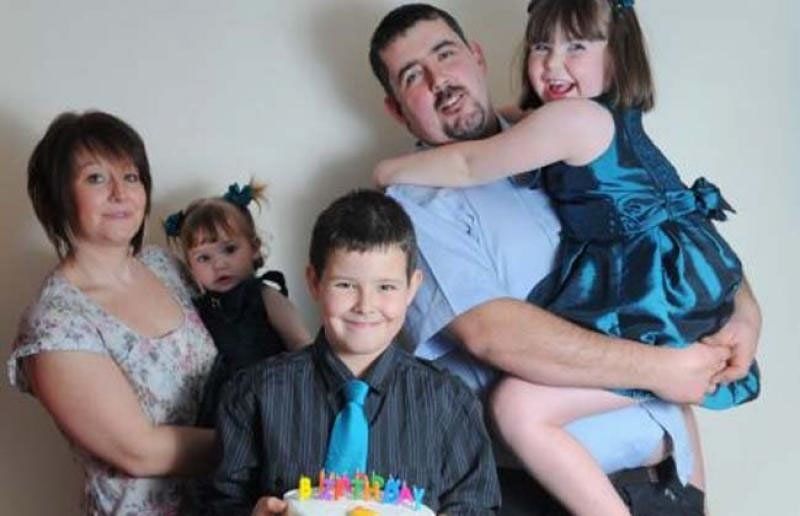 Tuvos sus tres hijos el mismo día