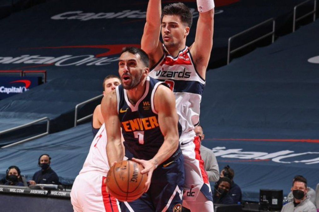 Campazzo sigue sumando pero Denver no pudo ganar.